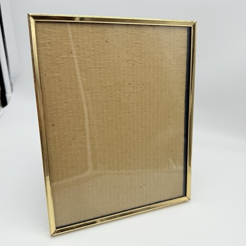 Vintage Metal Picture Photo Frame Embossed Arrows Gold Tone 8” X 10” | eBay