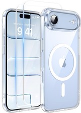 Magnetica Cover per iPhone Air, Trasparente | Compatibile con MagSafe, con 2 Pez