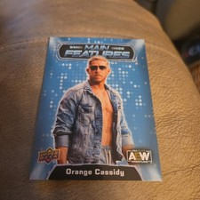 Orange Cassidy 2022 Upper Deck AEW Main Features MF-10