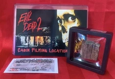 Evil Dead 2 Cabin Filming Location Authentic Horror Wood Relic