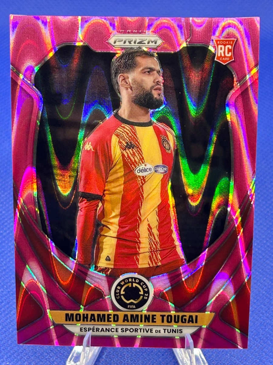 2025 Prizm FIFA Club World Cup Mohamed Amine Tougai #80 Pink