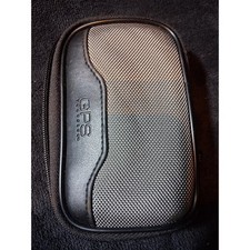 GPS Travel Gear Hard Shell Carrying Case Black Small Electronics Pouch Carabiner