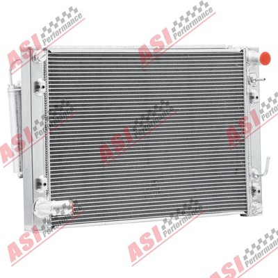 3 Rows Radiator+Condenser Combo For 07-2020 Nissan 370Z Infiniti G37 G35 Q60 G25