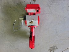 Bray 3" Butterfly Valve w/ Actuator Solenoid Operator and Enclosure Switch