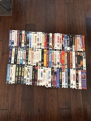 HUGE LOT of 87 VHS MOVIES Westerns, Comedy, Drama 70s 80s 90s