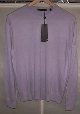 NEW $205 GREYSON Pullover Sweater Shirt SHINNECOCK HILLS GOLF CLUB Sz S Purple $