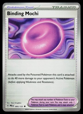 Binding Mochi (Poke Ball Pattern) 095/131 SV: Prismatic Evolutions Uncommon