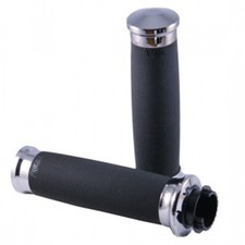 Avon [MT-CC-85-CH] Metric Cruiser Grips 1" Chrome Custom Contour