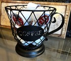 K-Cup Coffee Pod Holder Black Metal Wire - 7.25" Tall — photo 1