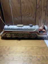 Vintage 1960's Mountain Special 3671 Tin Toy Train Modern Toys Made in Japan