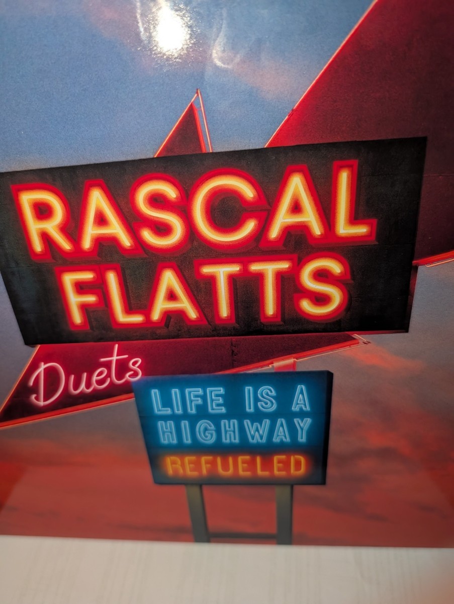 Rascal Flatts Refueled Duets Orange Vinyl, Signed | eBay