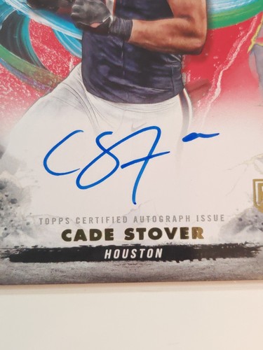 2024 Topps Inception Football RA-CS Cade Stover Rookie On Card Auto /75 - Picture 2 of 4