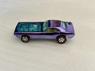 Hot Wheels Redline Bye Focal Purple Restored Car 1971 Over Chrome 🔥