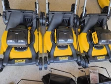 💥DEWALT 2x20V MAX 21"  BATTERY PUSH MOWER - W/ 2 -10AH BATTERIES*** & CHARGERS