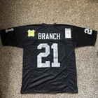 Cliff Branch Oakland Raiders Football Jersey Original Signed Autographed JSA