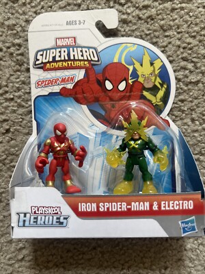 Hasbro Marvel Super Hero Adventure Spider-man 2 Pack Spider-man & Electro