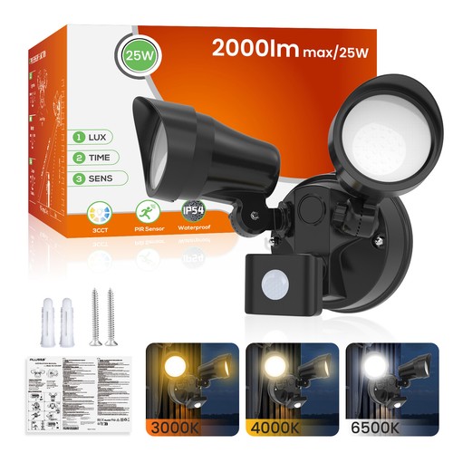 LED Fluter Außenleuchte mit Bewegungsmelder Wandleuchte Mit/ohne Fernbedienung - Bild 17 von 20