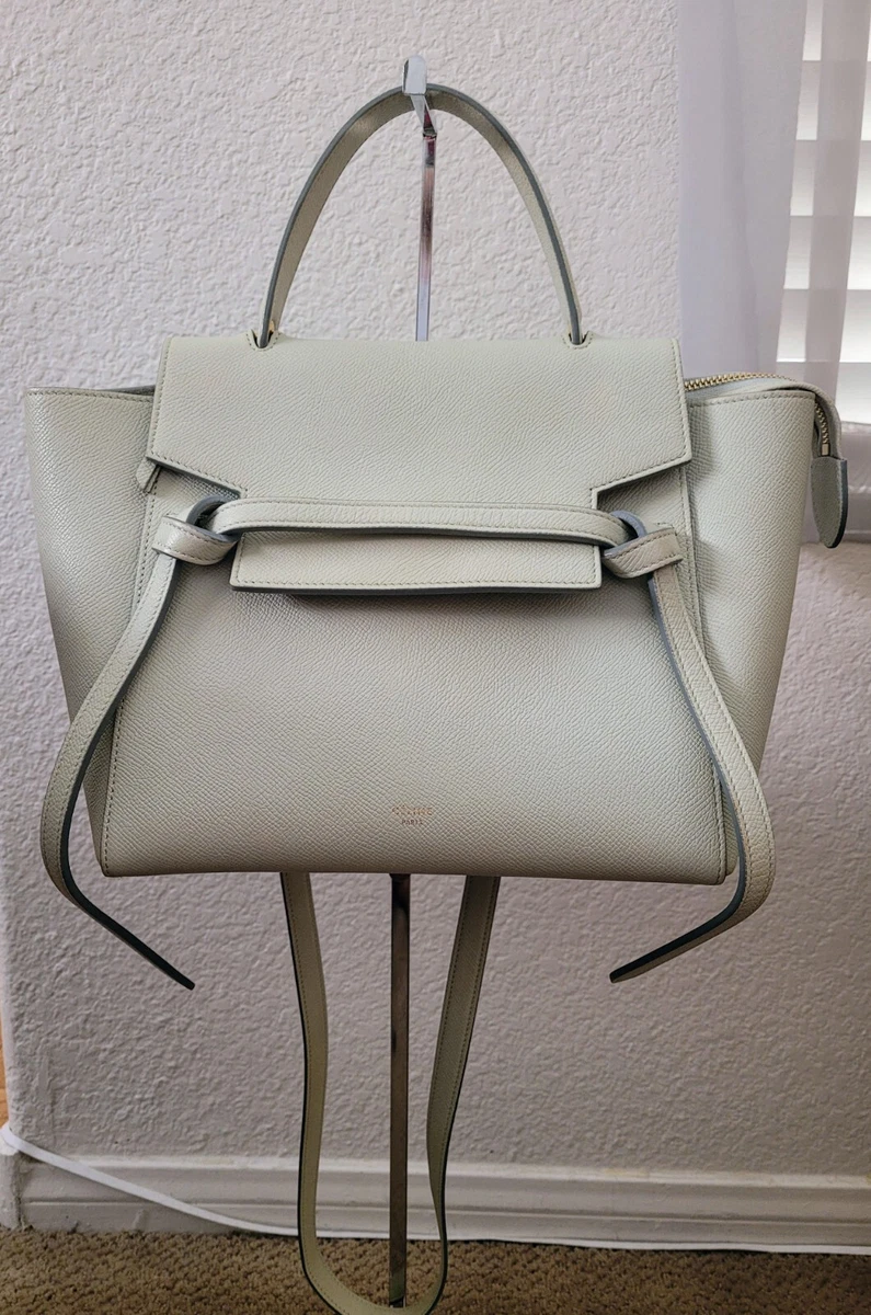 celine pico belt bag light taupe