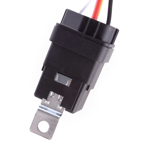 12V 40 Amp 4-Pin SPDT Auto Car Boat Relay Wire Waterproof Harness Socket New - Picture 4 of 4