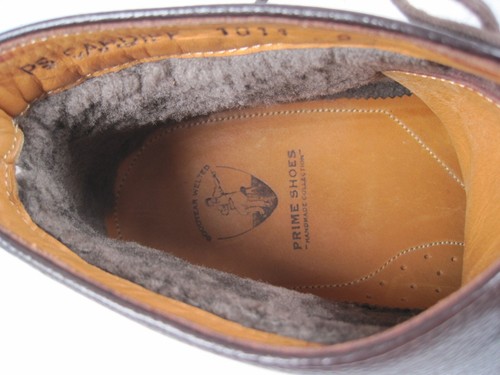 Prime Shoes ( Cardiff ) in 43 / UK 9 / Neuw. / gefüttert / Braun / NP 259 € - Bild 9 von 9