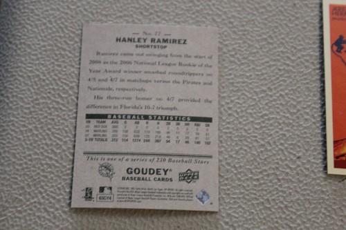 2008 Upper Deck Goudey Complete Finish Fill Your List Set U-Pick #1-200 - Picture 154 of 400