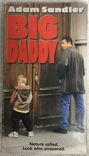 Adam Sandler BIG DADDY (VHS, 1999) BLOCKBUSTER VIDEO RENTAL - Picture 2 of 8