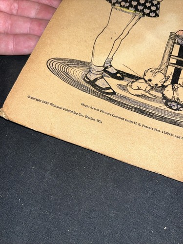 Vintage Fluff Muff and Puff A Magic Action Book / 1st Edition 1936 Cats BB - Bild 13 von 22