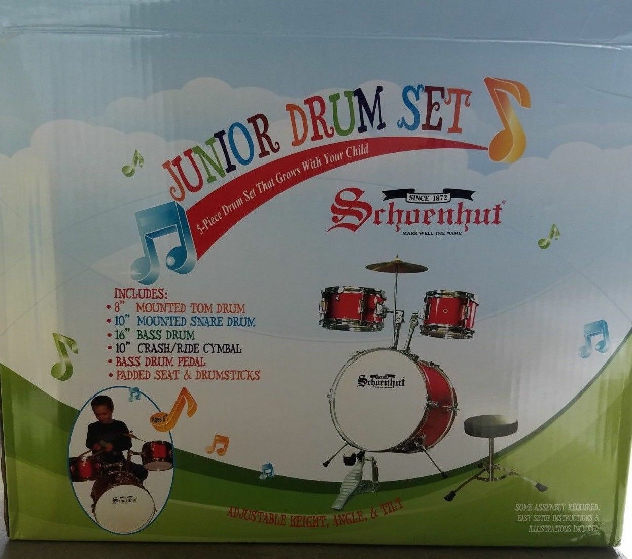 schoenhut drum set