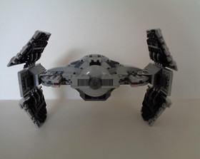 Lego Star Wars TIE Advanced Prototype 75082 Ship No Minifig Incomplete