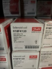 Danfoss 018F4120 Solenoid Coil 208-240V, 60Hz, 14w 230V, 50Hz, 17W