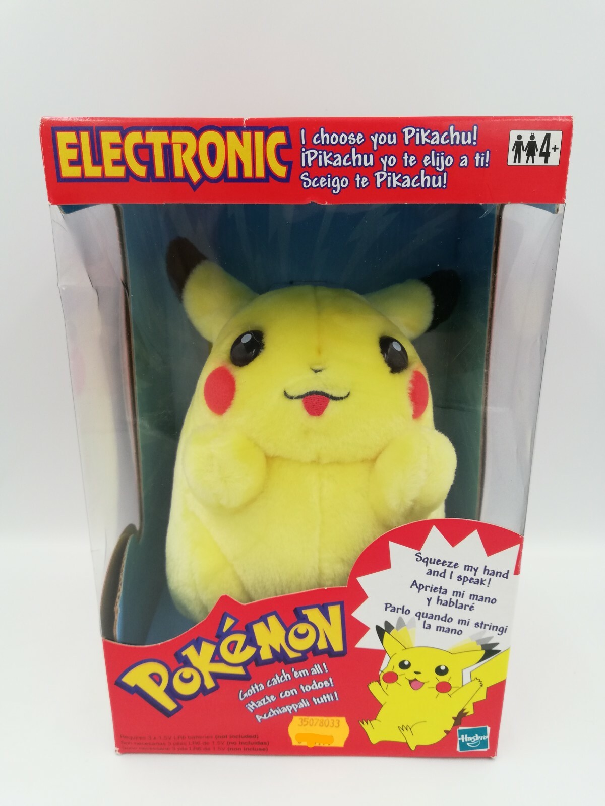 hasbro pikachu 1999