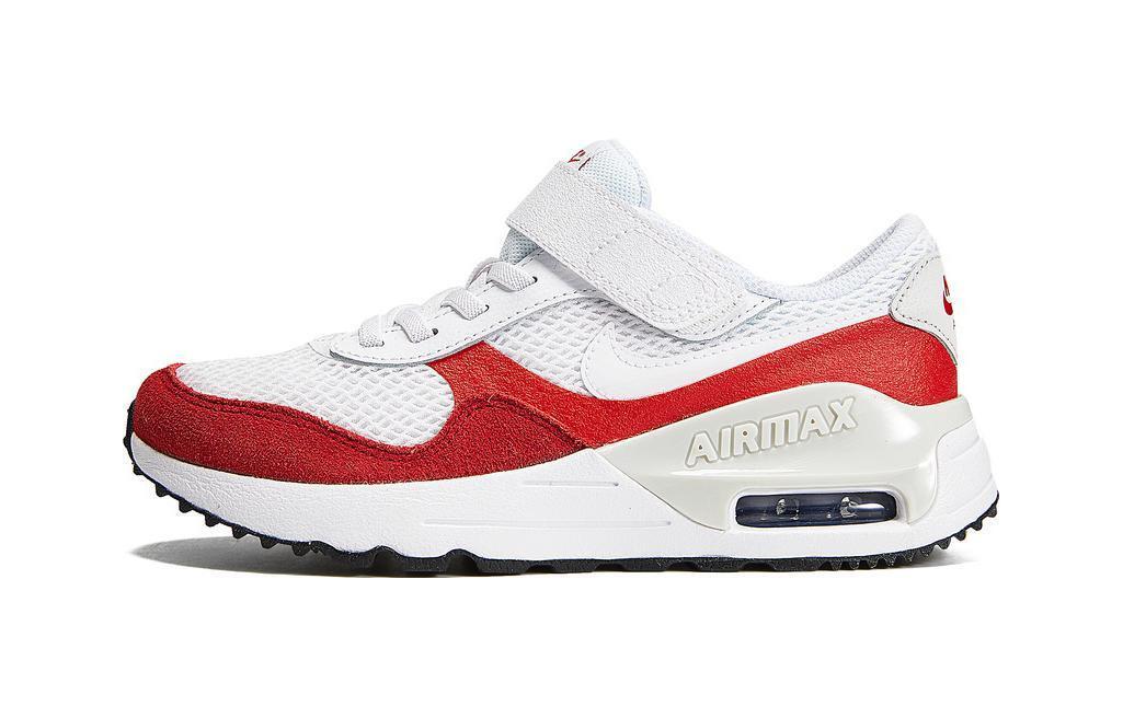 Кроссовки Nike Air Max SYSTM Low White University Красные - DQ0285-108