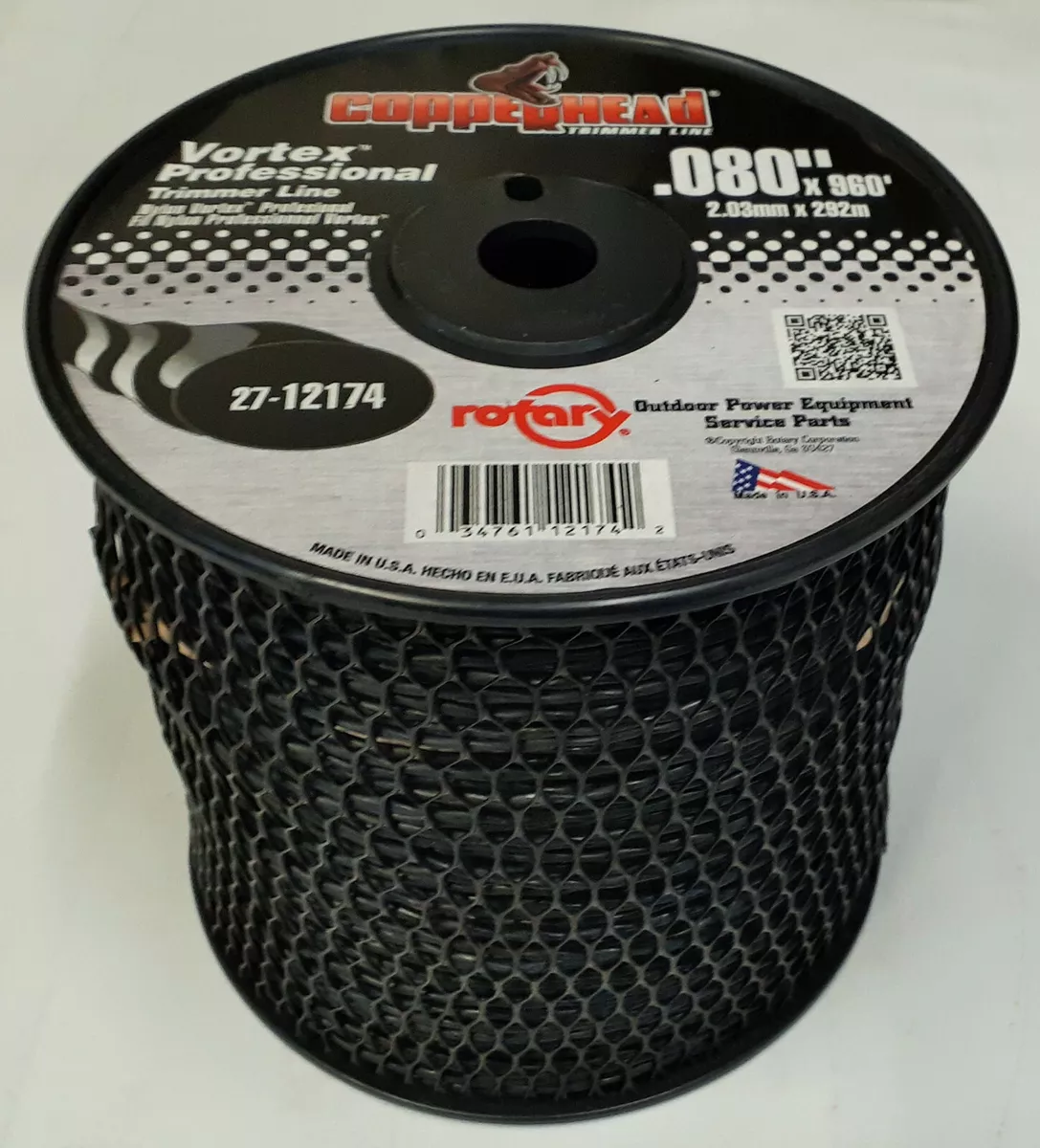 ROTARY .080 VORTEX TRIMMER LINE 12174 eBay
