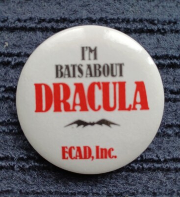 1990 DRACULA ECAD Electronics PC Computer Software Pin Plakette Badge Anstecker 