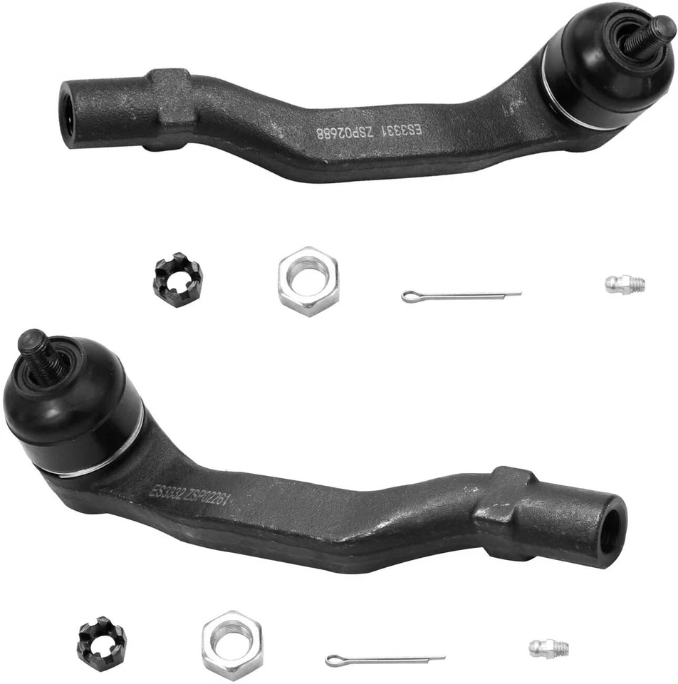 Power Steering Rack Pinion Outer Tie Rod for 1992-1995 Honda Civic Del Sol Civic - Image 3 of 4