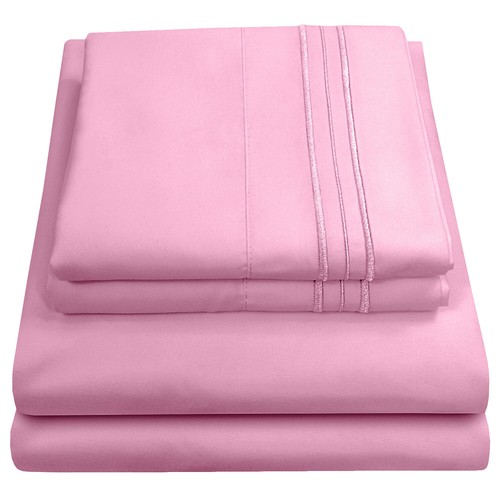 Sweet Home Collection 1800 Count Deep Pocket Microfiber Sheet Set Twin, Twin XL - Picture 63 of 99