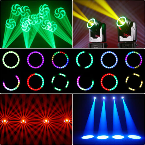 180W ZOOM RGBW testa mobile illuminazione palco LED GOBO DJ luce DMX fascio luce discoteca - Foto 2 di 18