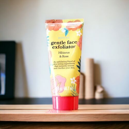 Hibiscus Rose Face Exfoliator 3oz – Gentle Natural Scrub | Glowing Skin | Vegan