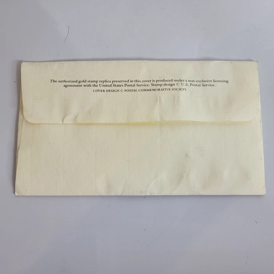 22k Gold Stamp First Day of Issue The World of Dinosaurs Stegosaurus May 1, 1997 - Image 3 of 4