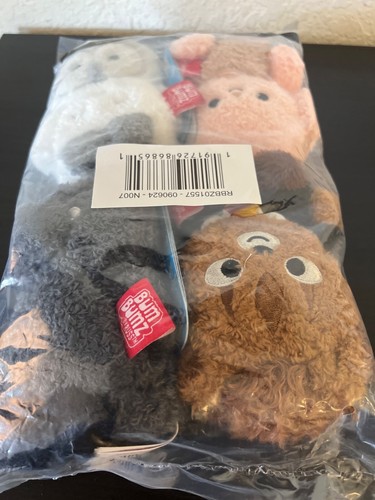 BumBumz 4.5" HARRY POTTER Bum Bumz JUEGO DE 4 PELUCHES NUEVO Hermione Dobby Edwig - Imagen 6 de 7