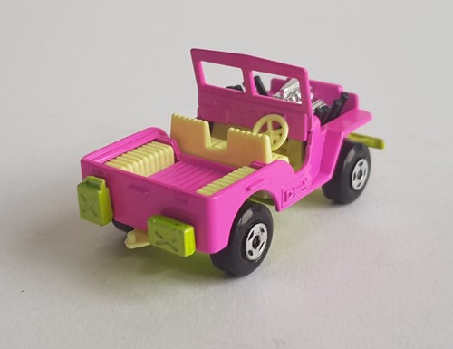 Rare Pink Matchbox Superfast No. 2, Jeep Hot Rod, Superb Pristine Mint Condition - Picture 4 of 12