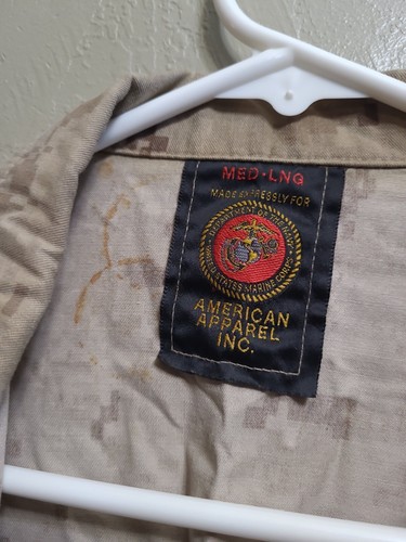 USMC blouse Desert Marpat MCCUU Medium-Long American Apparel - Picture 4 of 6