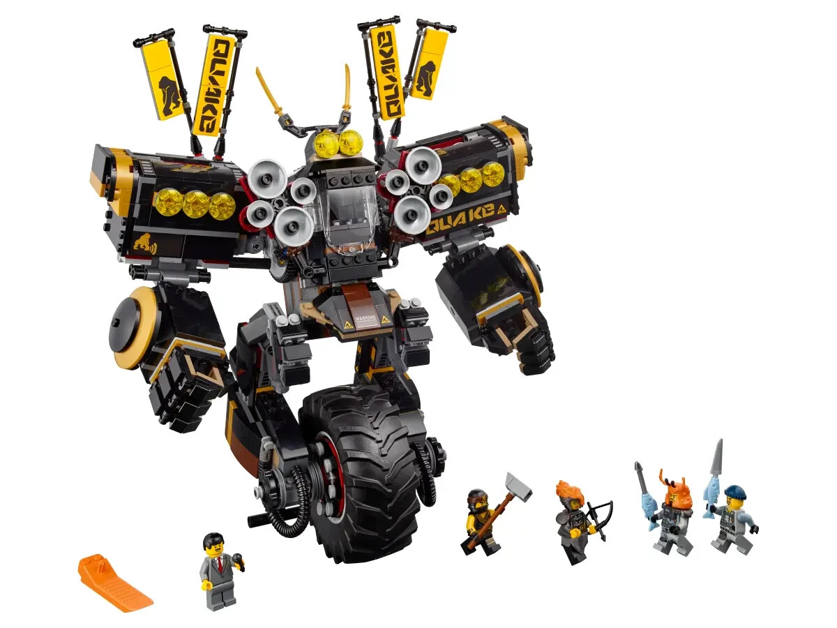 Lego Quake Mech 70632 The LEGO NINJAGO Movie Minifigure Building
