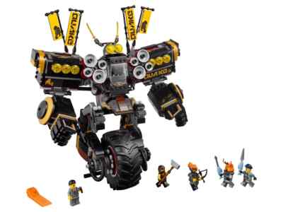 Lego Quake Mech 70632 The LEGO NINJAGO Movie Minifigure Building