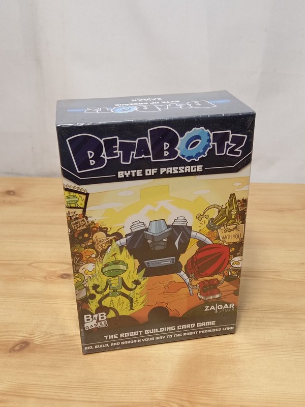 Zagar Games BetaBotz Byte of Passage Board Game - NEW & SEALED