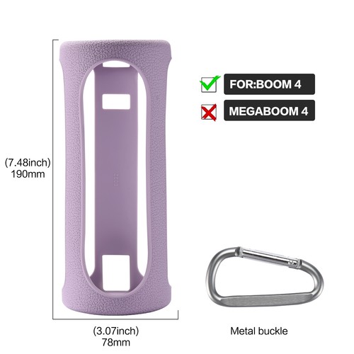 Silicone Cover Case Skin for Ultimate Ears UE Boom 4 Portable Bluetooth Speaker - Picture 17 of 22