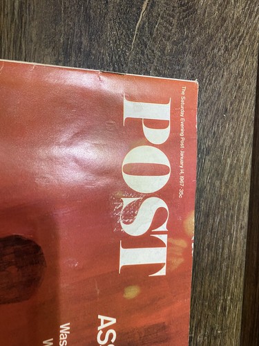 Saturday Evening Post Magazine 3 Issues December 1967 Kennedy Jan. 14. Eberley - Picture 8 of 12