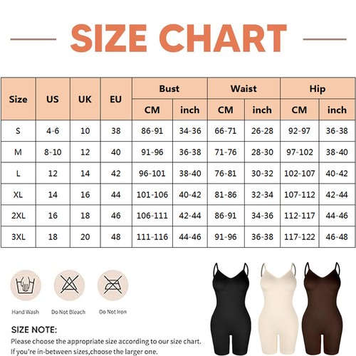 Women's Backless Bodysuit Shapewear Tummy Control Thong Shaper Low Back Cami Top - Picture 31 of 37