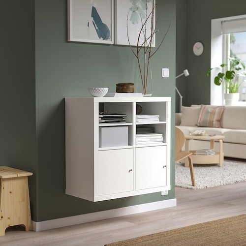 IKEA Insert with Door 33x33cm Drawer Cube Storage Organiser Box Shelving Unit - Picture 3 of 12
