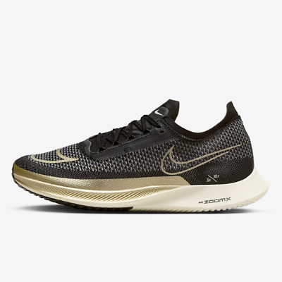 Nike ZoomX Streakfly Road Racing Shoes 'Black/Gold' (DJ6566 Nike ZoomX Streakfly Road Racing Shoes 'Black/Gold' (DJ6566